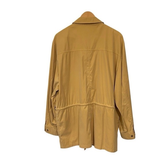 Vintage Valstar Milano‎ Safari Travel Field jacket/Coat Sz 54 Butter Cream Italy - Picture 3 of 7